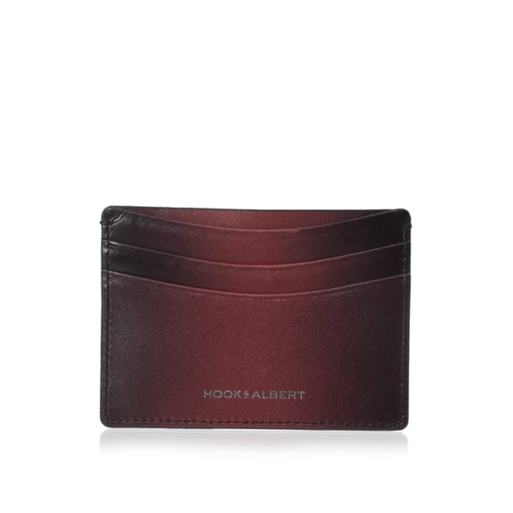 Hook & ALBERT Leather Card Holder Wallet (Orange, One Size)