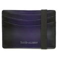 thumbnail image 1 of Hook & ALBERT Leather Card Holder Wallet (Purple, One Size), 1 of 3