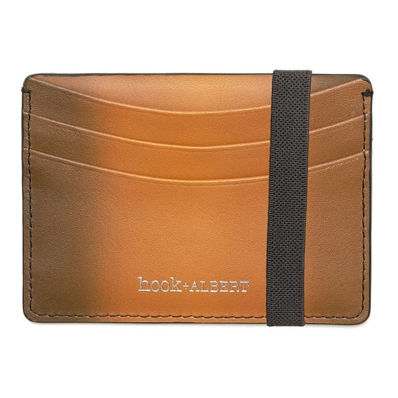 Hook & ALBERT Leather Card Holder Wallet (Yellow, One Size)