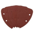 thumbnail image 1 of Hook And Loop Detail Sanding Pads Discs 140mm Triangular 80 Grit Medium 5pc, 1 of 3