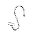 thumbnail image 1 of Hook Bathroom Curtain Hook S Hook Metal S Hook S Small Hook Finishing Receive Small Hook, 1 of 6