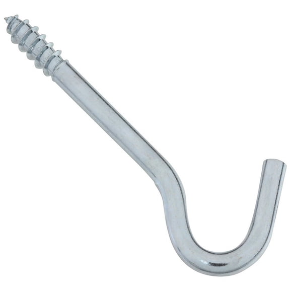 Hook Ceiling Screw 2-1/16 Zinc