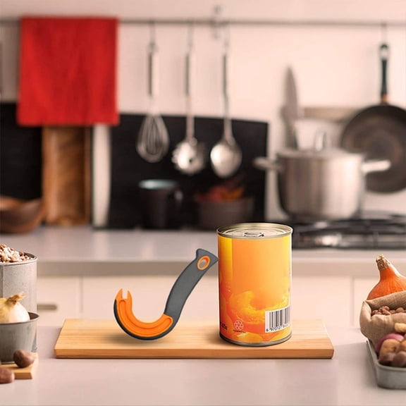 Bottle Can Openers Hook Shaped Can Opener for Effortless Opening Kitchen Tool for Convenient Everyday Use