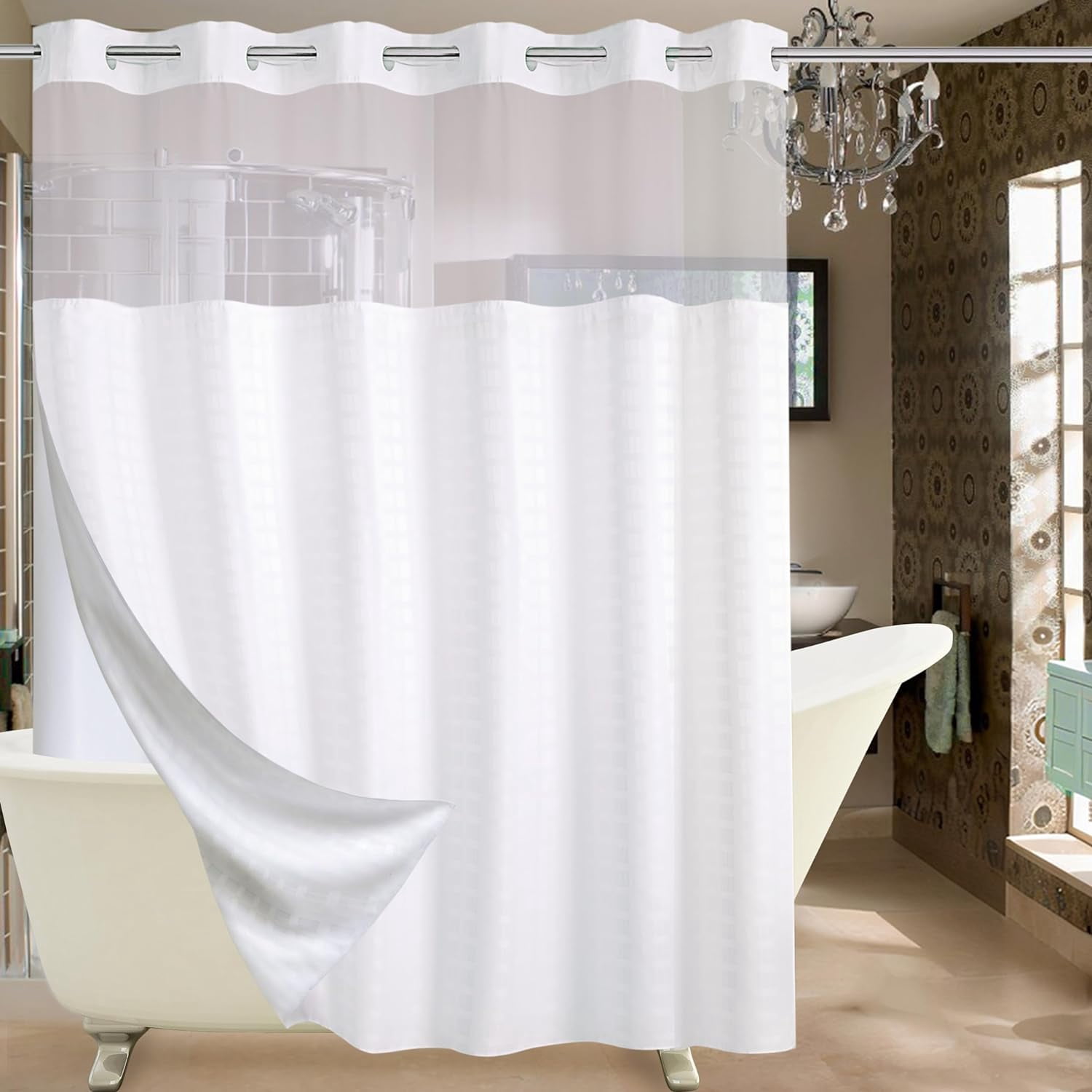 108 Inch Shower Curtain
