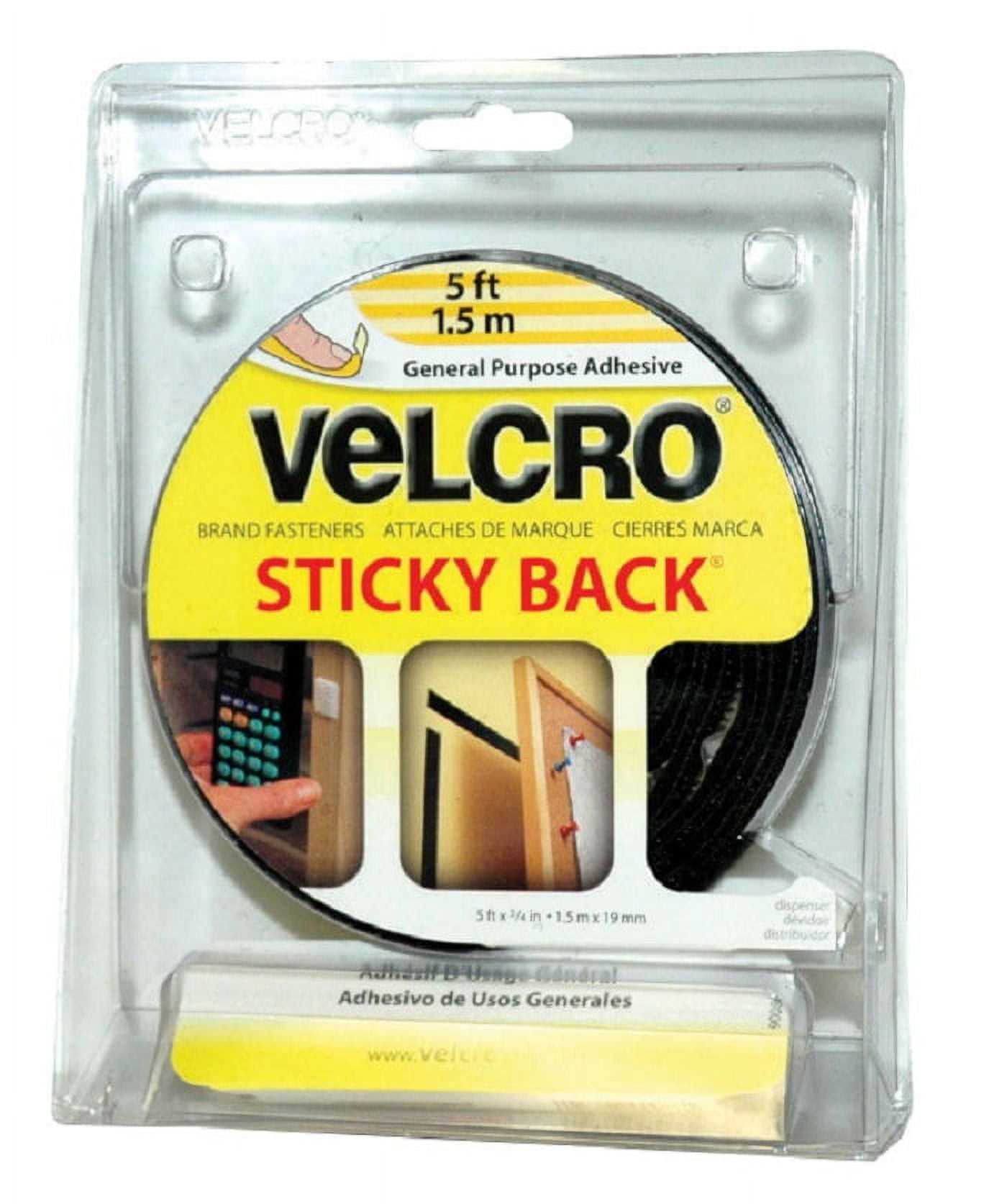 Hook Eye Adhesive 035465 Sticky Back SelfAdhesive Hook And Loop Fastener Tape With Dispenser