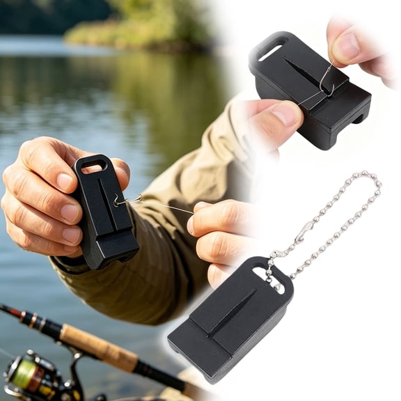 Hook Eye Threader For Easy Line Insertion Precision Needle Threader With Ergonomic Grip For Quick Setup13402