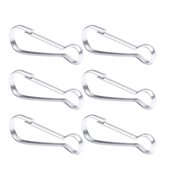 Hook Flagpole Flag Metal Snap Flappole Clips Attachment Hooks Pole Clip Stainless Steel Spring Heavy Rope Duty Carabiner