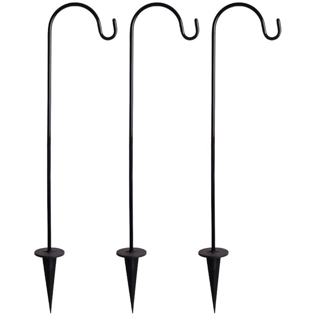 Hook Garden Plant Shepherds Bird Hanging Hooks Stake Feeder Plants