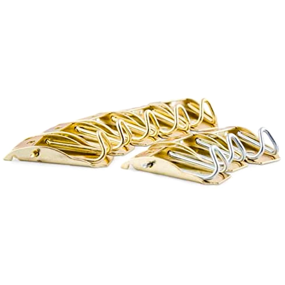 Gold and Silver Metal Hook Hanging System for Frames and Mirrors