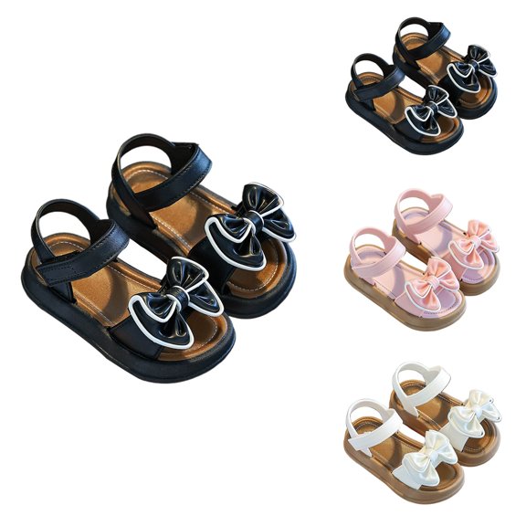 Hook & Loop Fastening Children's Casual Outdoor Sandals, Unisex-Child Closed Toe Water Sandals for Beach & Everyday Use, Machine Washable All Season Comfort for Ages 2-12