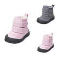 thumbnail image 1 of Hook Loop Low Cut Boots, Toddler Baby Snow Boots, , Winter Shoes for Boys Girls, Cold Weather, Outdoor, Various Sizes, 1 of 7
