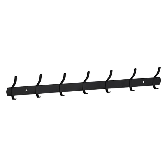 Coat Rack, Coat Hooks Wall Mounted with 7 Hooks, Heavy Duty Coat Rack to Hang Coats, Hat and Towel, Wall Hooks for Entryway and Bedroom