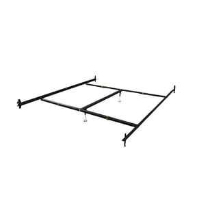 Metal Bed Rails for Secure Bed Frames
