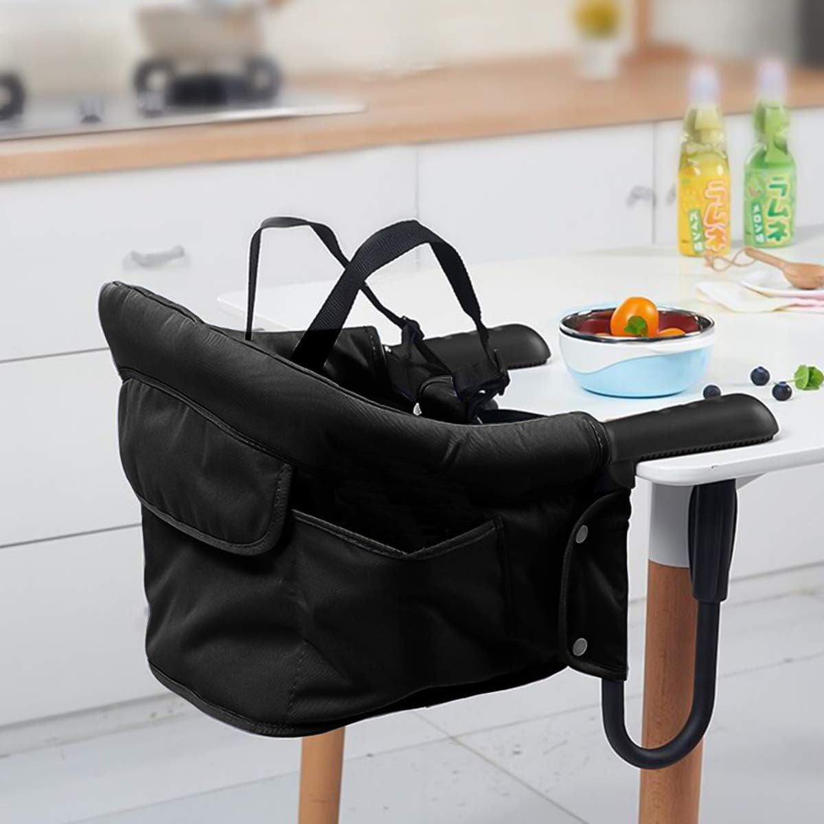 Hook On Chair, Fast Table Chair, FoldFlat Storage Portable Baby