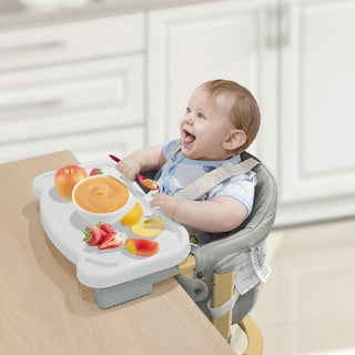 Uuoeebb Portable High Chair for Babies and Toddlers, Booster Seat for  Table, Adjustable Height Travel Booster Seat with Tray, Toddler Folding  Chair for Travel, Baby Feeding Eating Chair - Yahoo Shopping