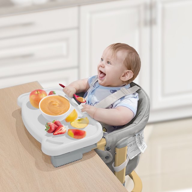 Hook On Chair for Babies & Toddlers, RONBEI 3in1 Portable High Chair