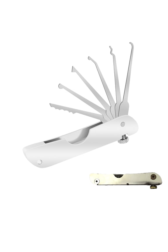 Hook Pick Tool Set, Usavan Portable Mini Automotive Electronic Repair Kit, Compact Keychain Multi-Purpose Tool for Engine Maintenance Tight Spaces