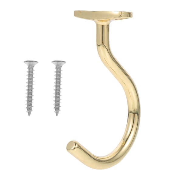 TABLZONE Golden Pool Table Hook Set, Wear-Resistant Billiard Accessory with Simple Structure for Easy Use