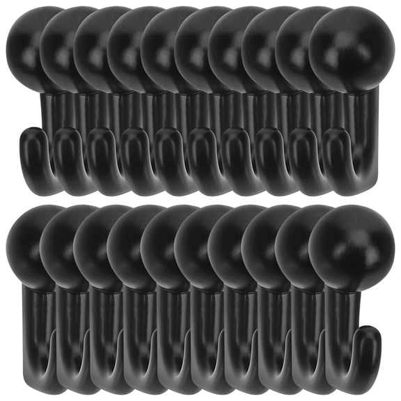 Hook Push Pin Metal Nail Heavy Duty Hangers for Clothes Picture Zinc Alloy 30 Pcs