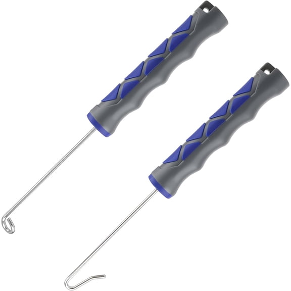 Hook Remover Tool: 2pack Portable Dehooker Tools Saltwater - 7inch Fish Hook Quick Removal Device with Anti-Lost Lanyard, No Slip Ergonomic Design Handle Fishing Accessories, XW21
