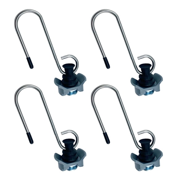 Hook Securing Cargo Hauling Accessory Single Studs Fitting L Track Tie Down Anchors for Airline Rails Tracks Fitting