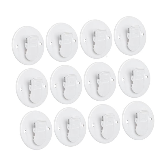 Hook Set Of 12 For Wall Hangings Tapestry Art Strong Adhesive Backing Mounts