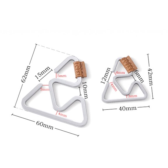 Hook,Stainless Steel Lantern Buckle Stainless Lantern Buckle Tent Ers Buzhi Papapi Fapao Ers Er Tent S-2pcs