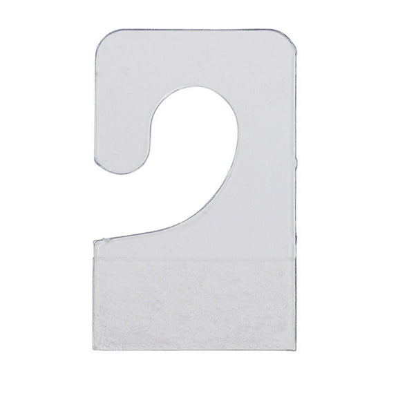 Hook Style Hang Tabs with Adhesive - Roll of 1,000