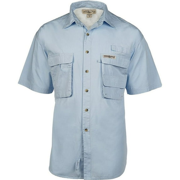 Hook & Tackle Gulfstream Short Sleeve - CO - Ice Blue 1013S 2XL
