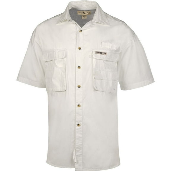 Hook & Tackle Gulfstream Short Sleeve - CO - White 1013S S