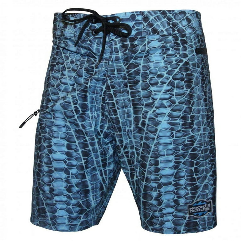 Hook Tackle Men s Hydraskin Boardshort Walmart
