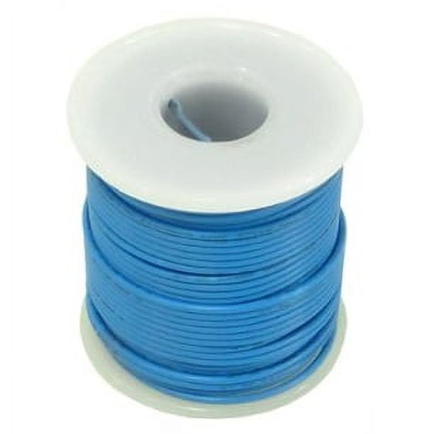 Hook Up Wire 22 Gauge Solid (25' / Blue)