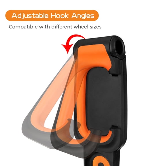 Hook,Wall Mount Bike Wall Buzhi Dsfen Shed. Bike Er Shed Black & Orange