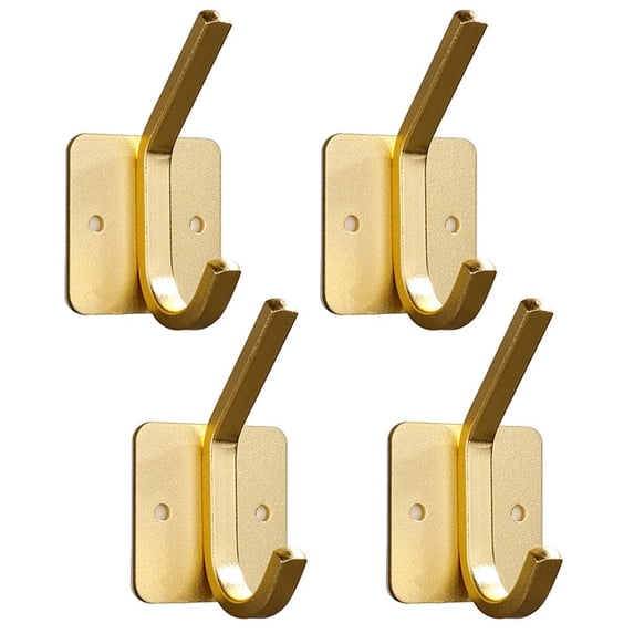 Hook - Waterproof wall hanging pendant Heavy duty hook for hanging coats/hats/towels/gowns/bathroom hooks/4 packstype:set 3;