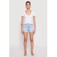 thumbnail image 1 of Womens Hook and Eye Short Sleeve Crop Top, 1 of 4