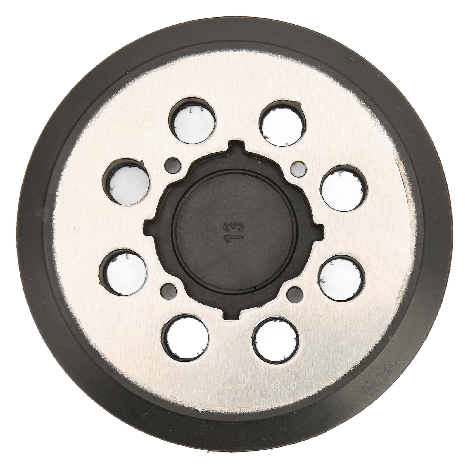 Hook and Loop Sander Pad 8 Hole Rubber Excellent Heat Dissipation