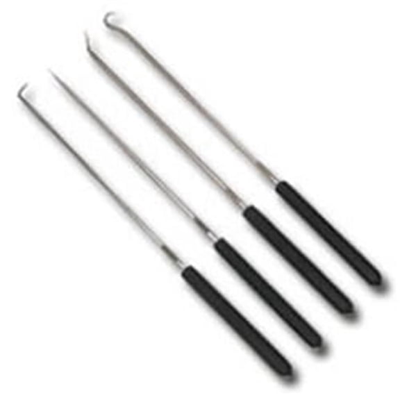 Hook and Pick Set - High Carbon Steel - 4 Piece Set - Cushioned Grip
