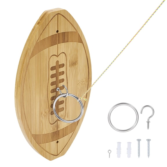 Hook and Toss Game Outdoor Indoor Toss Game Set Man Cave Games Family Party Games Gifts Outdoor Indoor 12x7x1.8 Inch