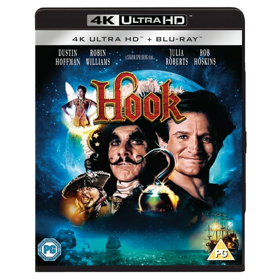 Hook (4K Ultra HD) Maggie Smith Laurel Cronin Caroline Goodall Amber Scott Bob Hoskins
