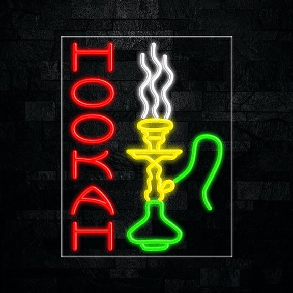 HookahLED Neon Sign 22"L x 28"H #31250