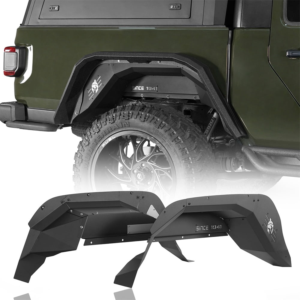 Hooke Road 2Pcs Spartan Steel Rear Inner Fender Liners Fit 2020