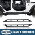 thumbnail image 1 of Hooke Road Fits 2007-2018 Jeep Wrangler JK 4DR Slider Bars Rocker Protection Guards, 1 of 11