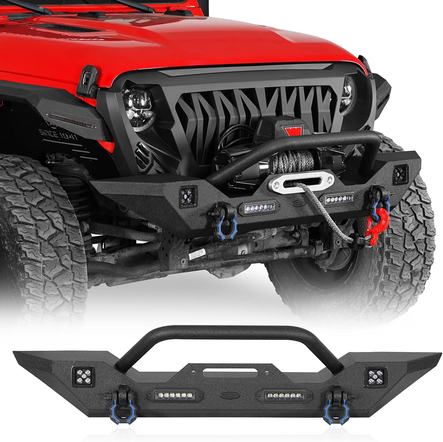 Nixon Offroad Front Fender Flares For Jeep Gladiator JT & Wrangler JL 2018-2021