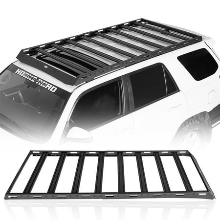 Hooke Road Roof Rack Cross Bars Cargo Basket Carrier Rails for 2010-2024 Toyota 4Runner 5th Gen