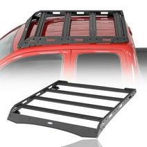 Hooke Road Steel Roof Rack Cargo Carrier Fit Toyota Tacoma 2005-2023 Access Cab 2nd 3rd Gen ,Black