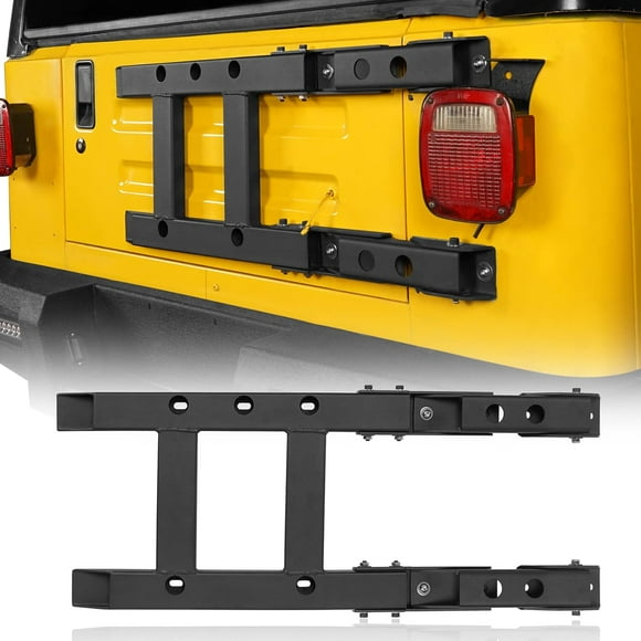 Hooke Road TJ Tailgate Reinforcement Kit Tailgate Hinge Set for Jeep Wrangler TJ 1997 1998 1999 2000 2001 2002 2003 2004 2005 2006