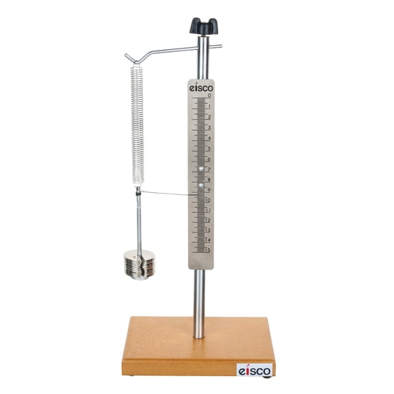 Hooke's Law Apparatus for Student Use - Supplied With Weights - Eisco Labs