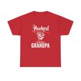 thumbnail image 1 of Hooked On Being a Grandpa Shirt - Funny Father's Day Fishing Gift - ID: 213, 1 of 7