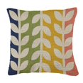 thumbnail image 1 of Evergreen Hooked Pillow 18"x18" Floral, 1 of 1