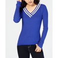 thumbnail image 1 of Hooked Up by IOT Juniors Ribbed Long Sleeves Sweater;L, 1 of 1